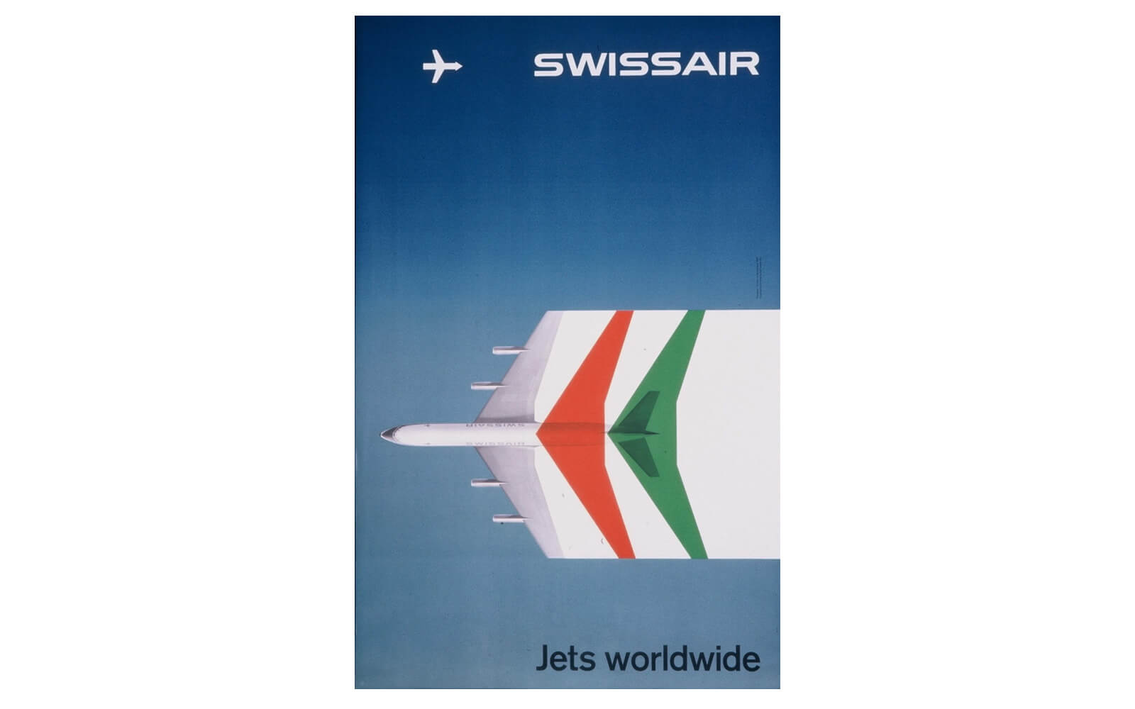 Vintage Swissair Poster