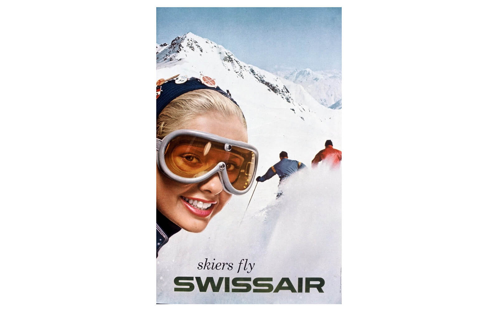 Vintage Swissair Poster