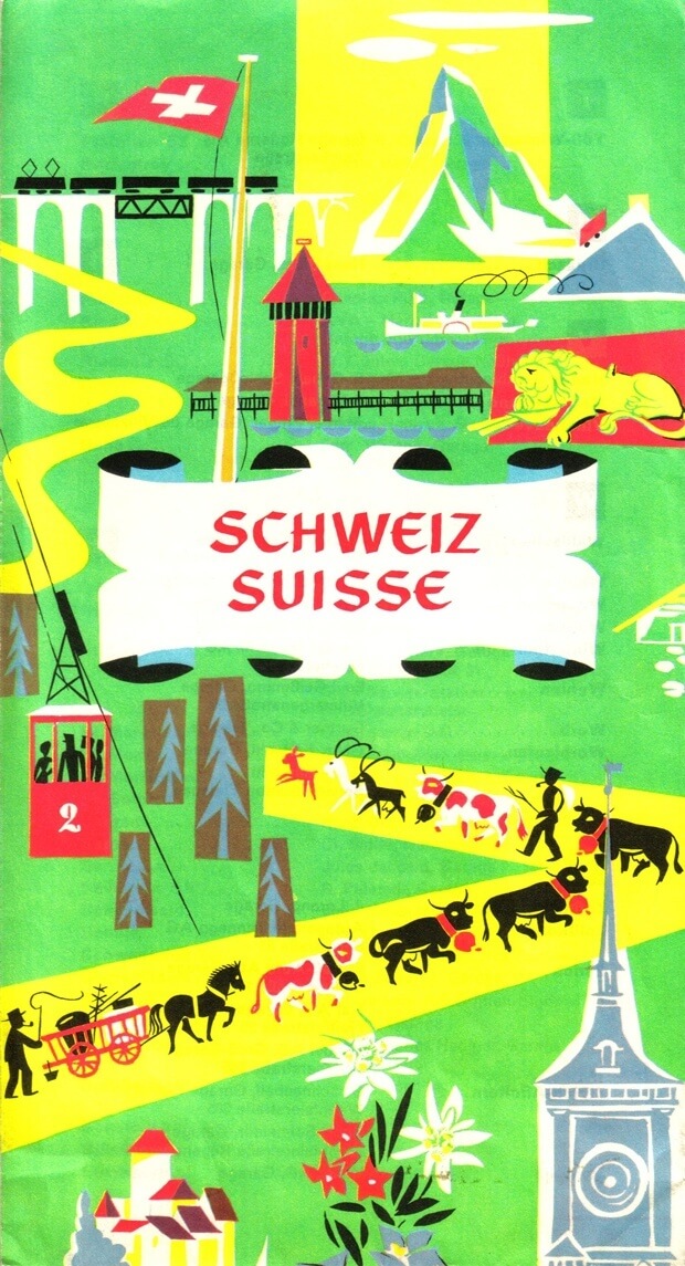 Vintage Switzerland Brochure