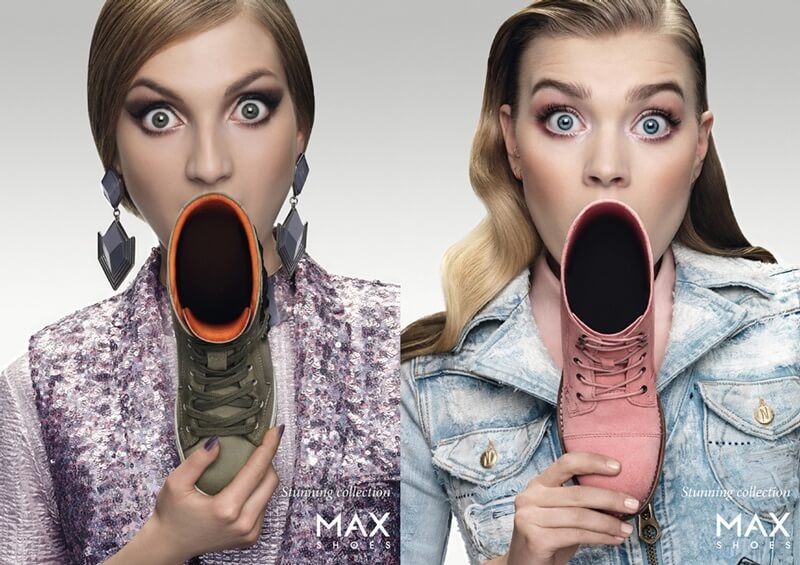 MAX Shoes Advertisements