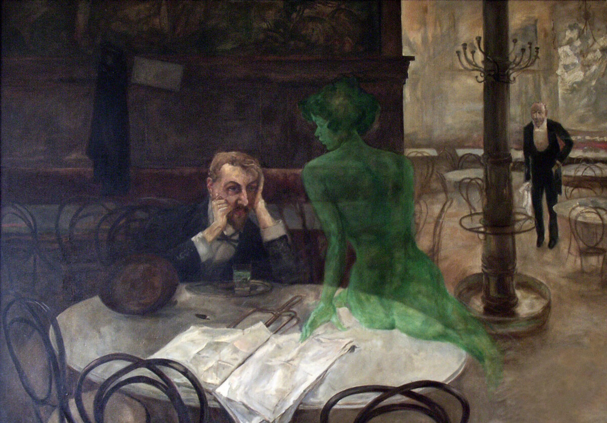 The Absinthe Drinker