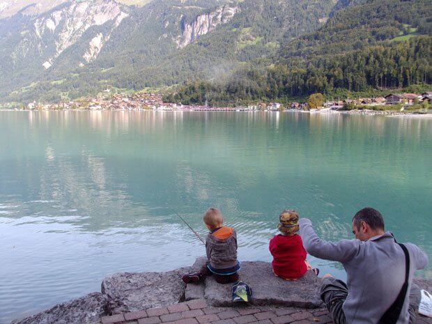 Brienzersee near Ballenberg Outdoor Museum