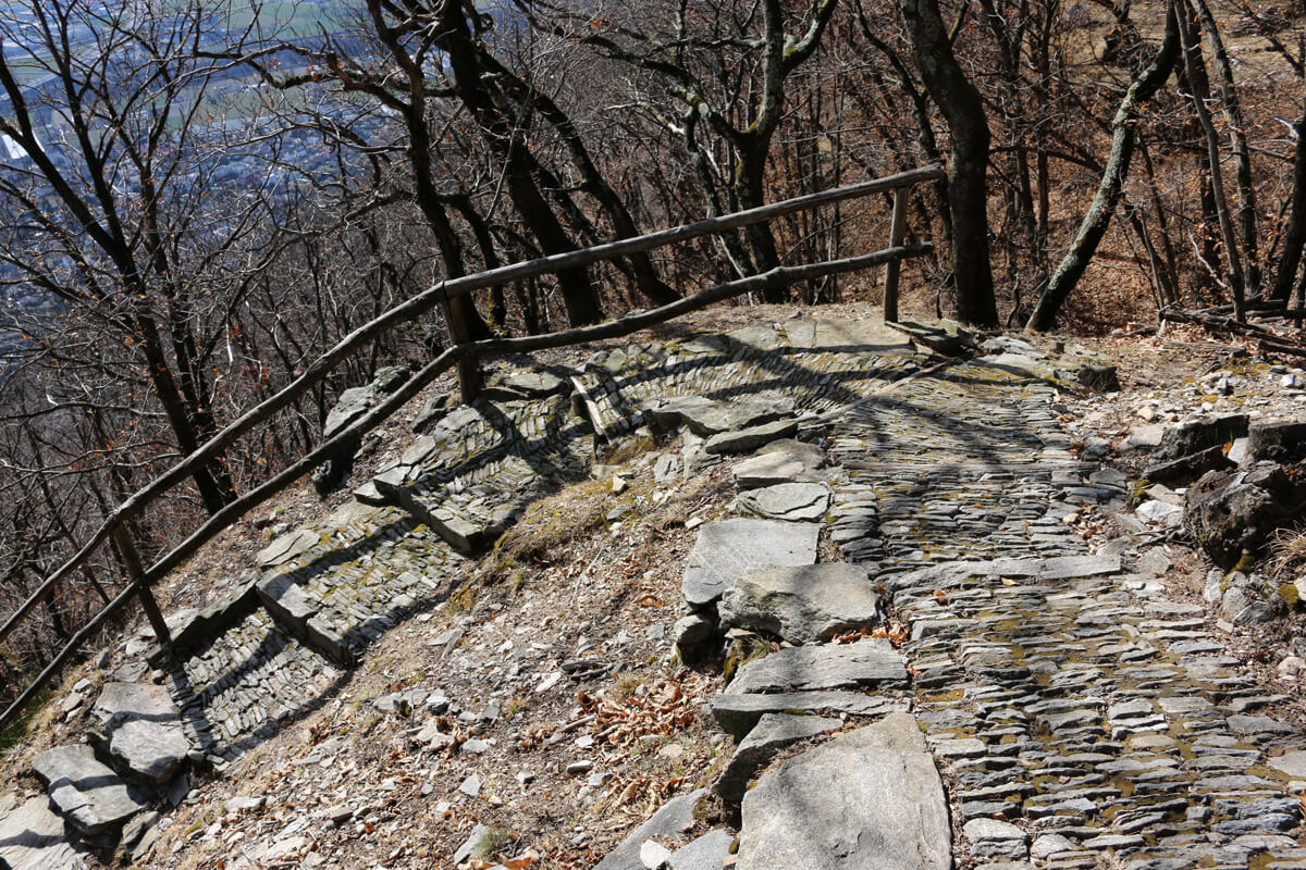 Bellinzona - Tibetan Bridge Hike Carasco