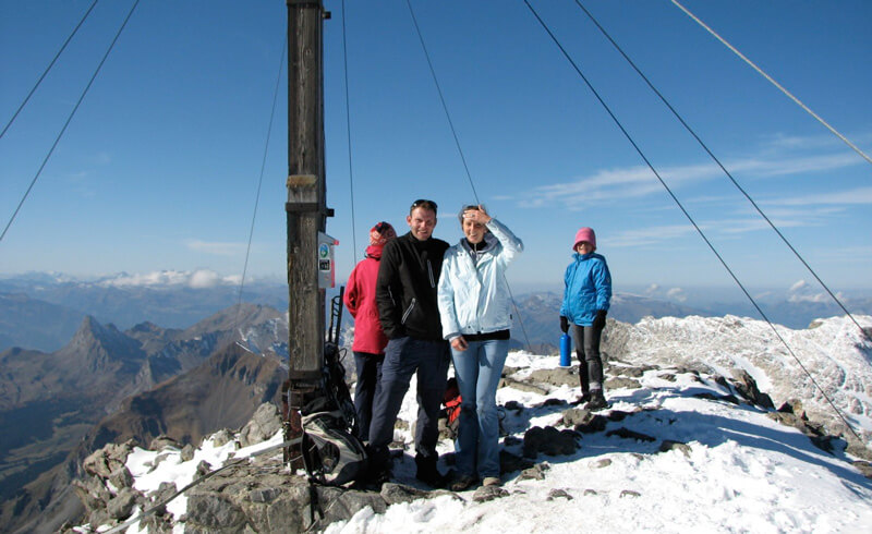 Christian and AnneMarie on Schesalpana