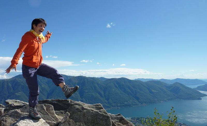 Hiking to Cimetta, Ticino