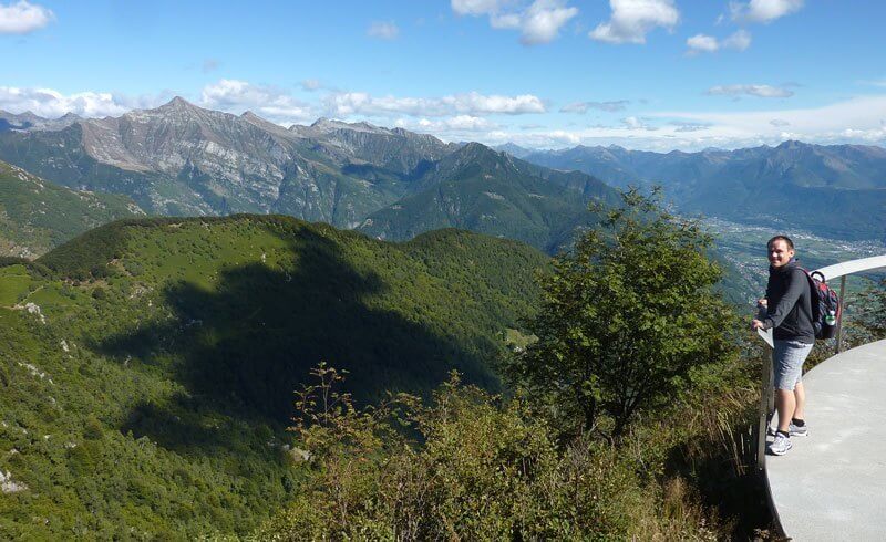 Hiking to Cimetta, Ticino