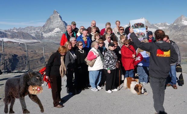 Swiss Black Panther at Gornetgrat in Zermatt