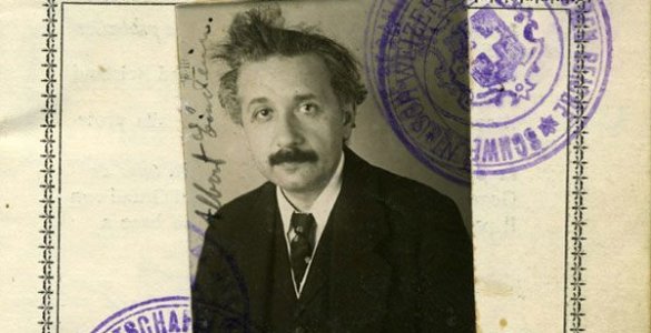 Albert Einstein - Swiss Passport