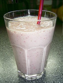 Swiss Strawberry Milkshake