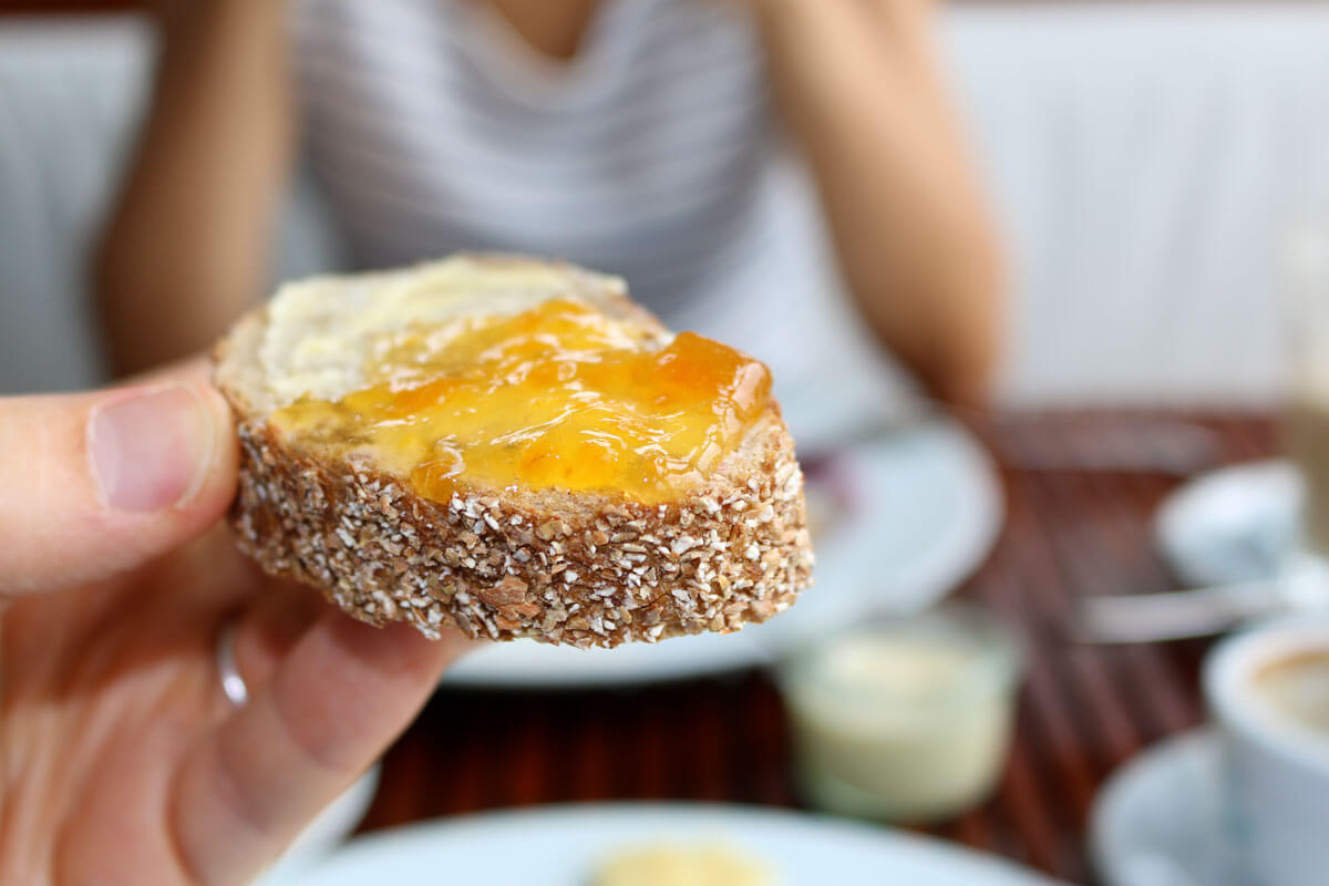 Swiss Bread with Jelly