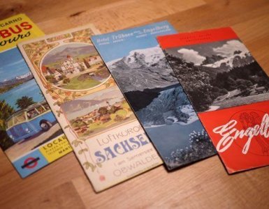 Vintage Swiss Travel Guides