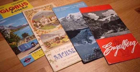 Vintage Swiss Travel Guides