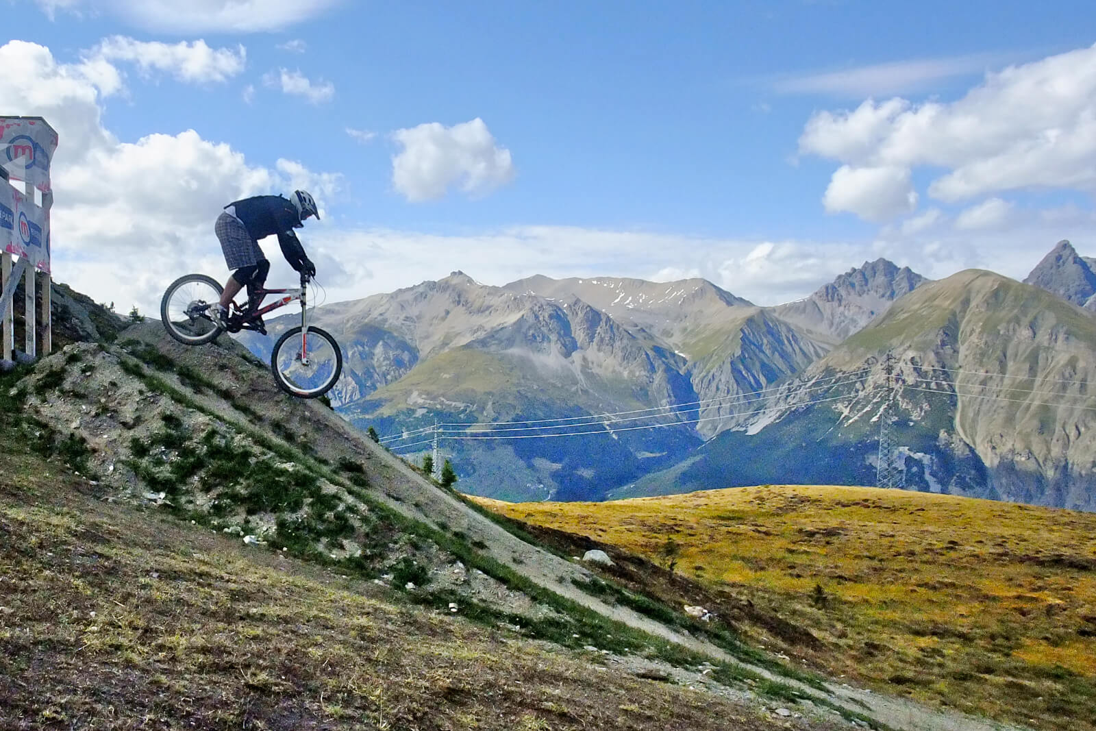 Downhill Biking in Switzerland