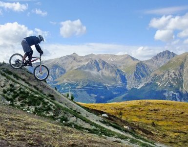 Downhill Biking in Switzerland