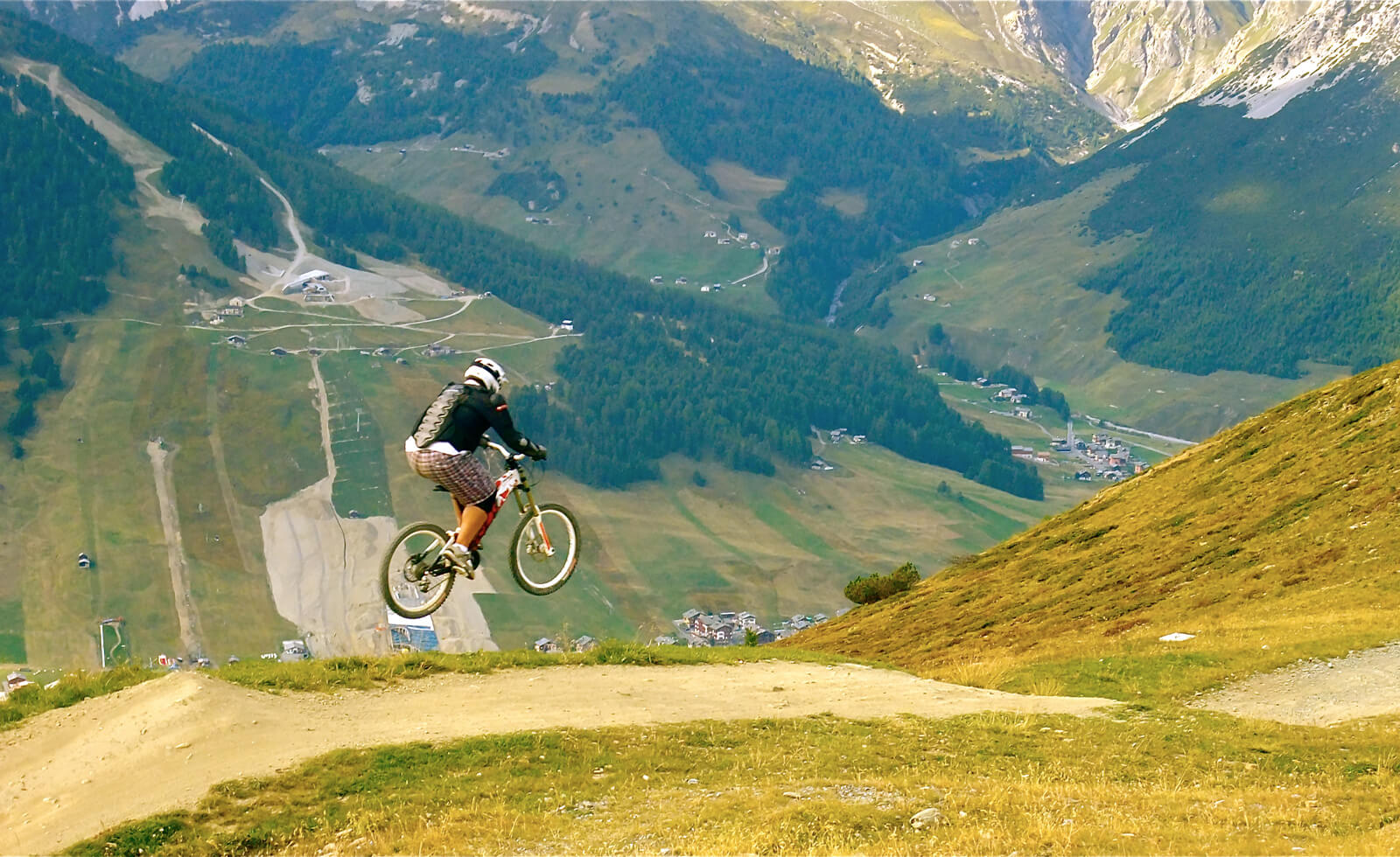 Downhill Biking in Switzerland