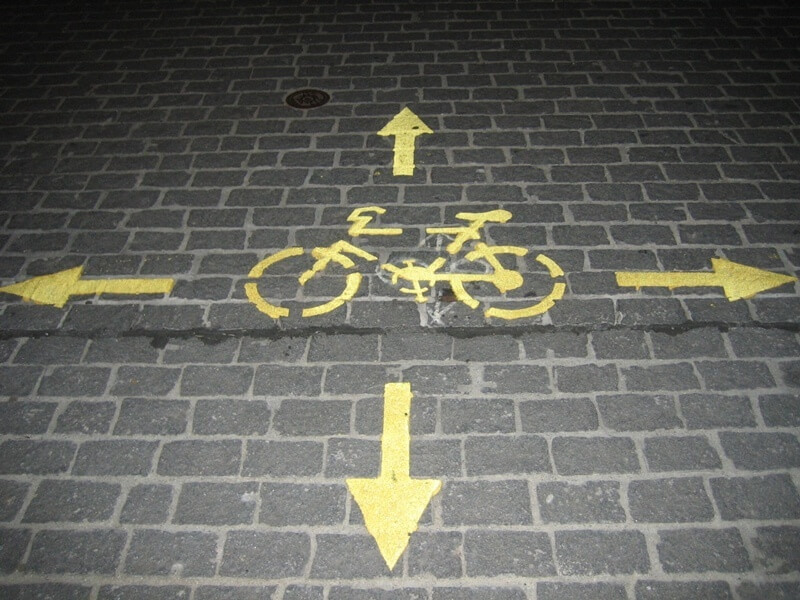 Bicycle Directions - Copyright by schoschi