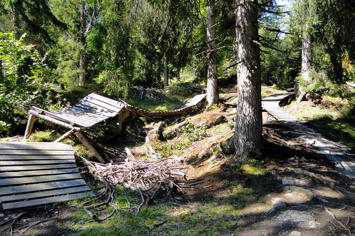 Runca Trail in Flims-Laax