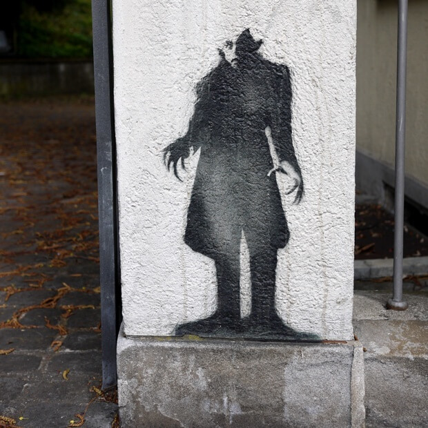 Street Art in Switzerland - Creepy in Zürich