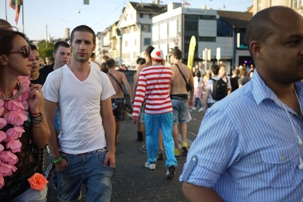 Street Parade in Zurich August 2012