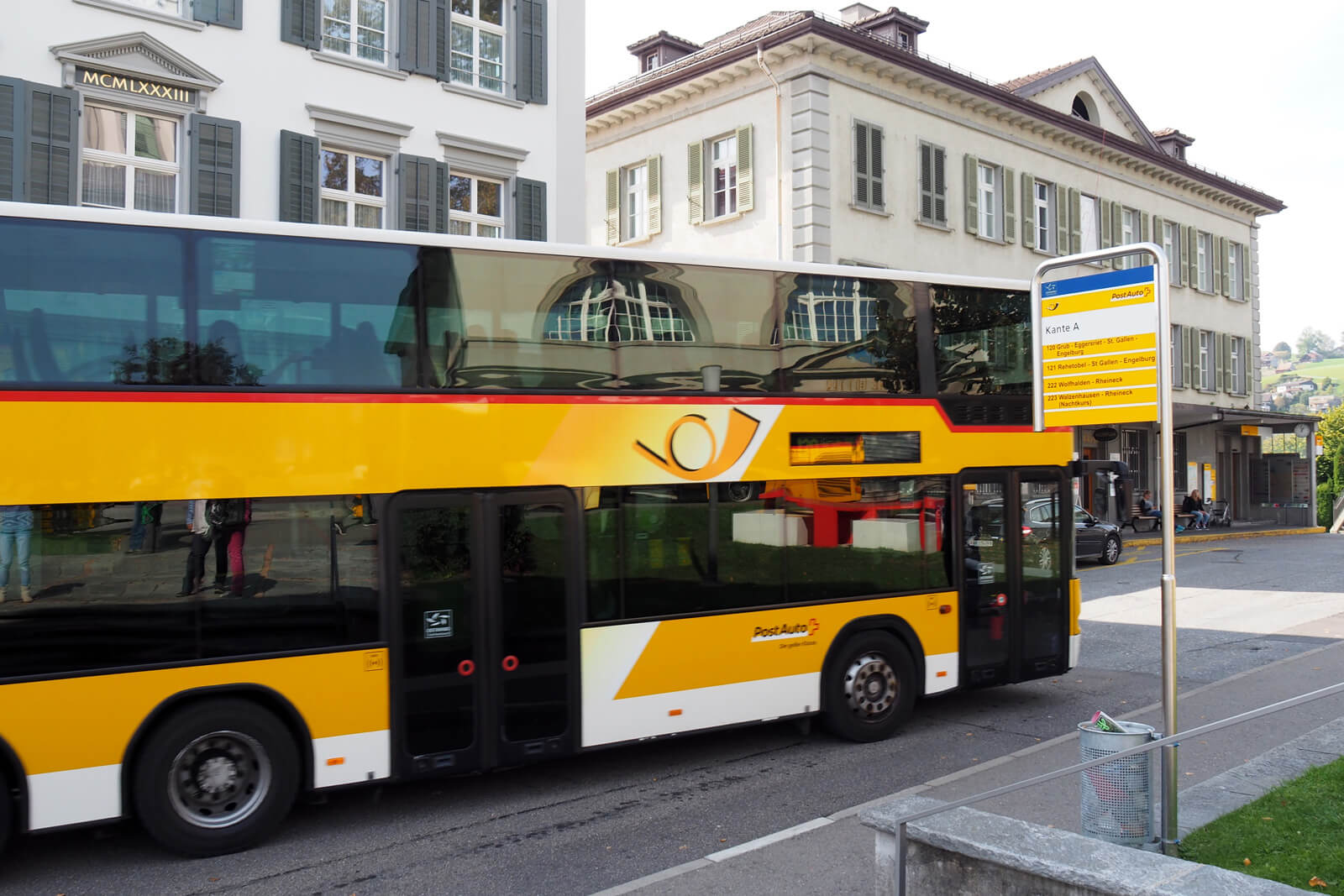 Swiss PostBus - Double deck