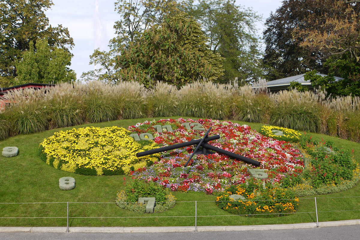 Geneva Visitor's Guide - Flower Clock