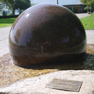 Zurich Kugelbrunnen Ball Fountain