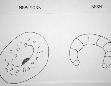 New York City vs Bern by Christoph Simon - Breakfast