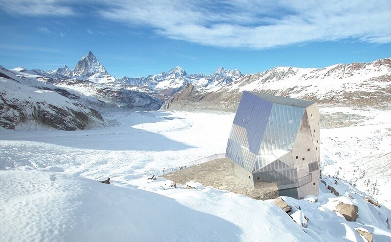 Swiss Mountain Huts - Monte Rosa