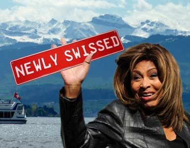 Tina Turner turns Newly Swissed