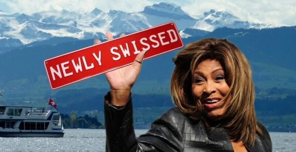 Tina Turner turns Newly Swissed