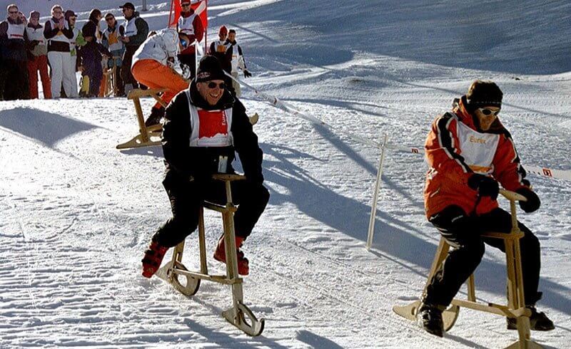 Velogemel Snow Bike