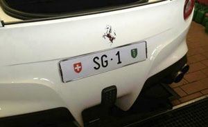 Swiss License Plates