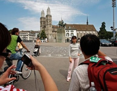 Chinese Tourists - Zurich