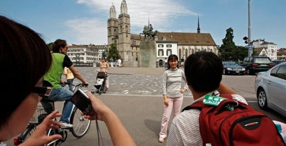 Chinese Tourists - Zurich