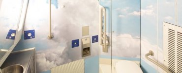SBB CFF FFS Train WC Toilet Panorama