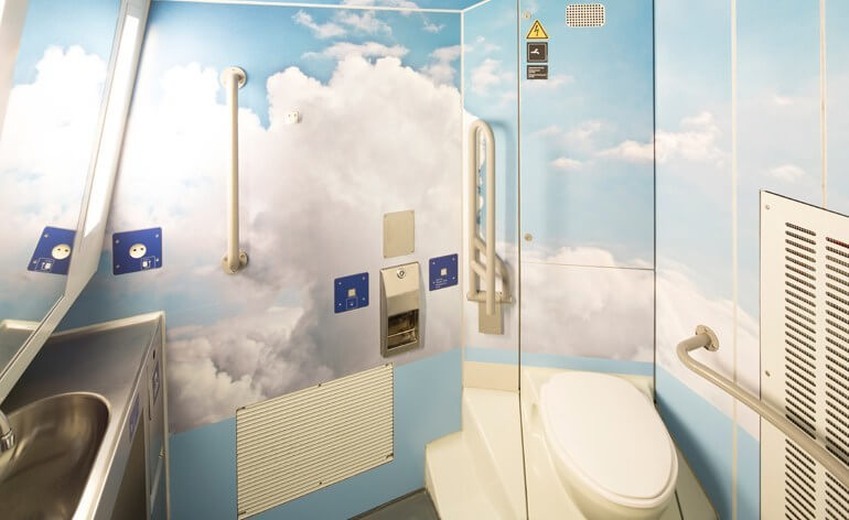 SBB CFF FFS Train WC Toilet Panorama