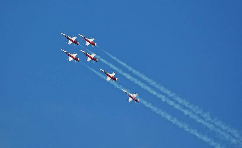 Seenachtsfest Rapperswil - Patrouille Suisse