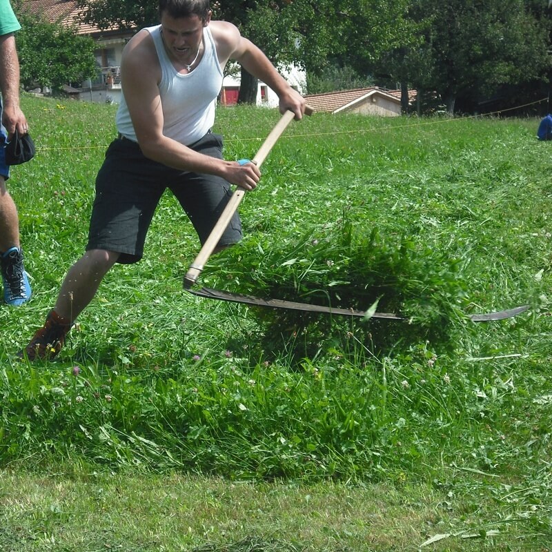 Frutigen Scything Competition - Switzerland