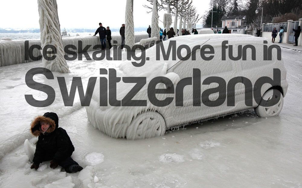 More Fun in Switzerland - Ice Skating