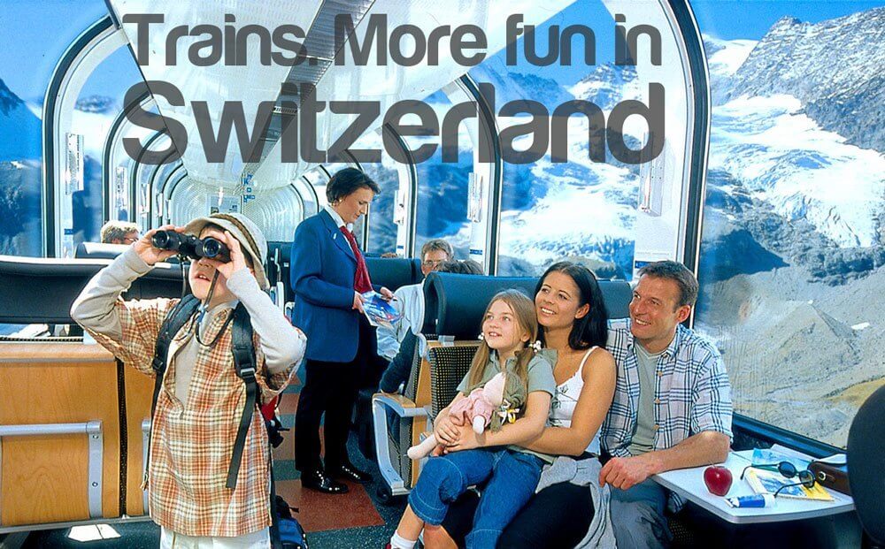 More Fun in Switzerland - Trains