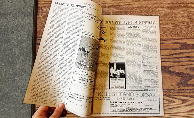 Rivista Lugano - Vintage Ticino Magazine