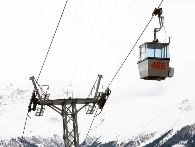 Swiss Gondola Cable Car Gumball Machine