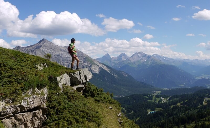 Hiking in Lenzerheide