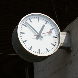 Swiss Station Clock Mondaine