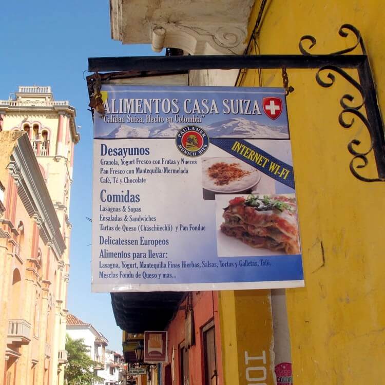 Cartagena, Colombia - Swiss Grocery Store