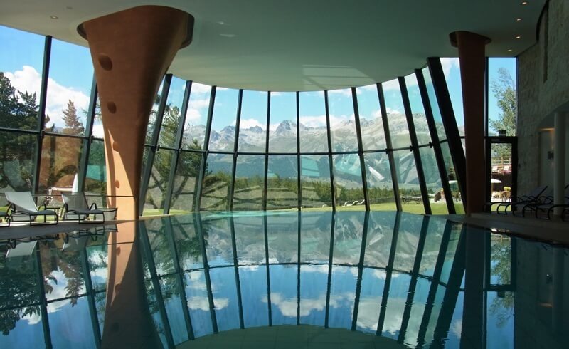 Hotel Kronenhof Panorama Pool, Pontresina, Switzerland