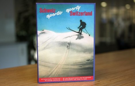 Postcard Set - Switzerland sportiv