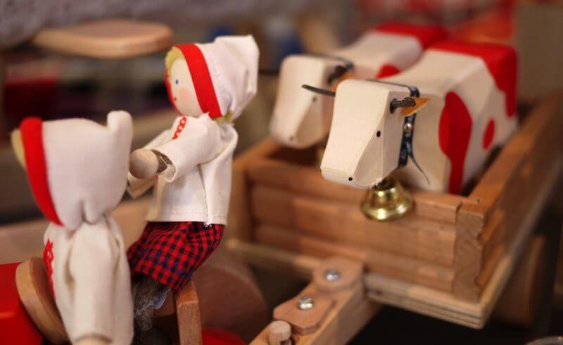 Swiss Handmade Toy Cows