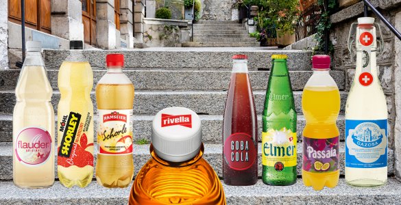 Swiss Sodas Beverages Elmer Citro Rivella Gazosa Flauder