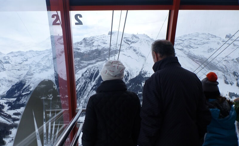 Engelberg Brunni Snow Shoe Hiking